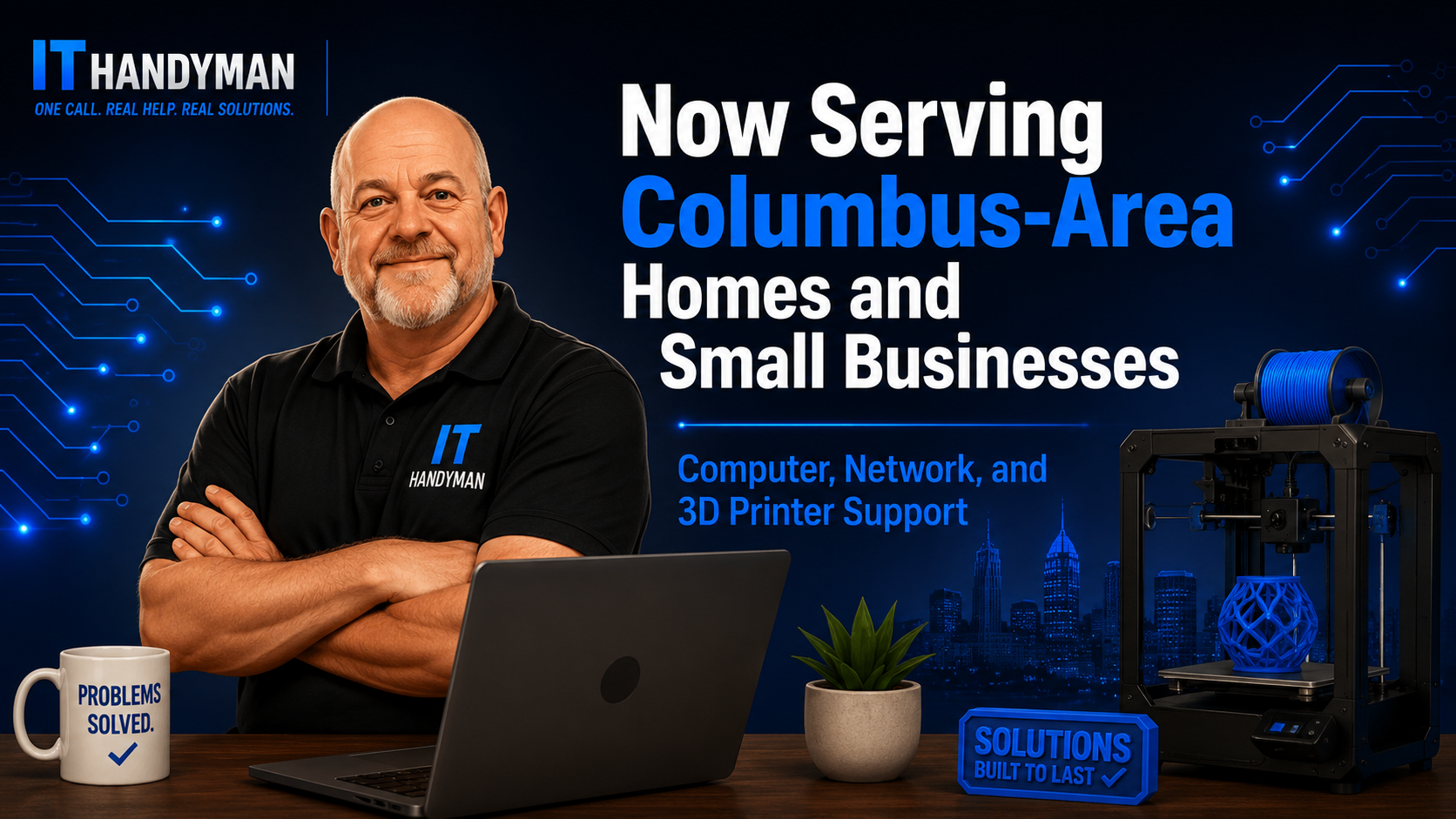 IT Handyman Is Now Serving Columbus-Area Homes and Small Businesses